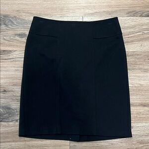 LOFT Classic Black Pencil Skirt